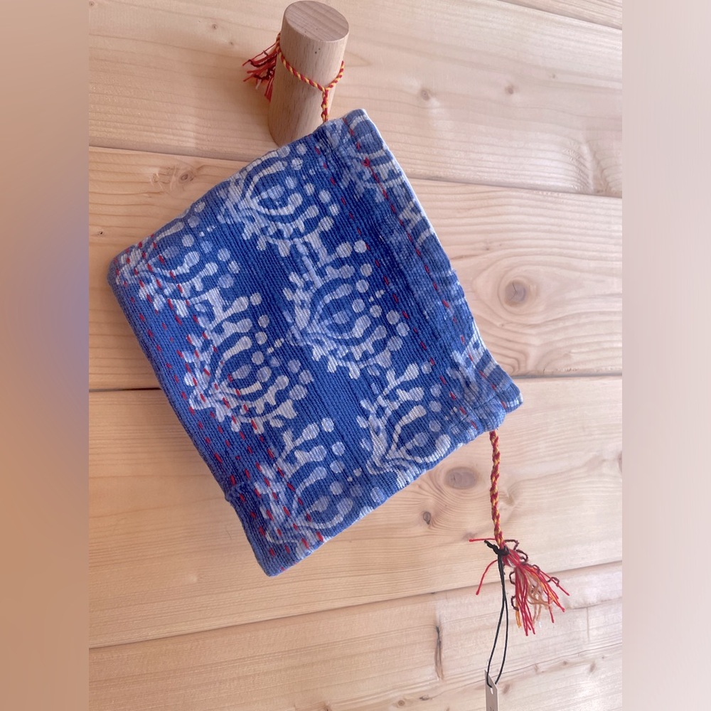 NWT India Cosmetic Bag